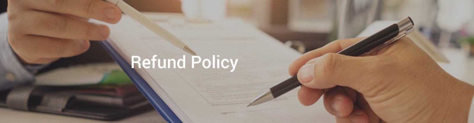 Refund Policy